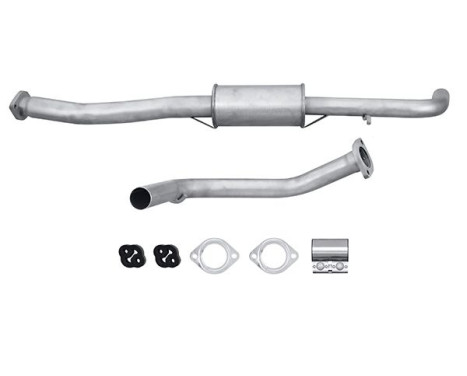 Middle silencer - Easy2Fit Kit - Set with mounting parts, Image 2