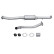 Middle silencer - Easy2Fit Kit - Set with mounting parts, Thumbnail 2