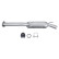 Middle silencer - Easy2Fit Kit - Set with mounting parts, Thumbnail 2