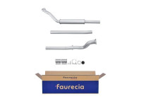 Middle silencer - Easy2Fit Kit - Set with mounting parts