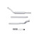 Middle silencer - Easy2Fit Kit - Set with mounting parts, Thumbnail 2