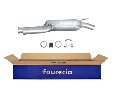 Middle silencer - Easy2Fit Kit - Set with mounting parts