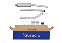 Middle silencer - Easy2Fit Kit - Set with mounting parts