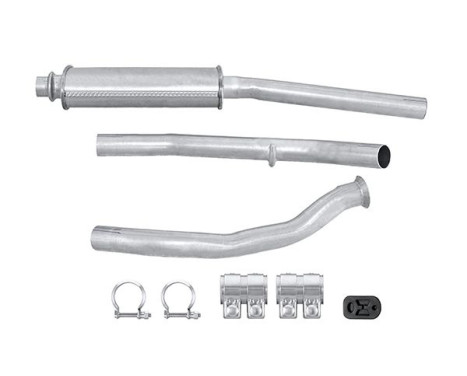 Middle silencer - Easy2Fit Kit - Set with mounting parts, Image 2