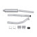 Middle silencer - Easy2Fit Kit - Set with mounting parts, Thumbnail 2