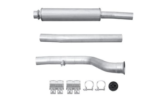 Middle silencer - Easy2Fit Kit - Set with mounting parts, Image 2