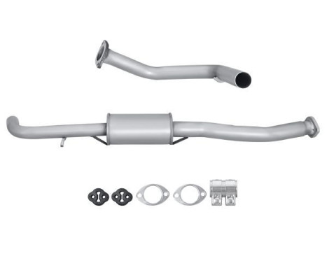 Middle silencer - Easy2Fit Kit - Set with mounting parts, Image 2