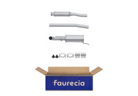 Middle silencer - Easy2Fit Kit - Set with mounting parts