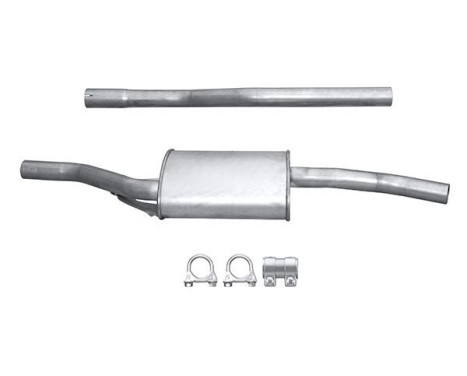 Middle silencer - Easy2Fit Kit - Set with mounting parts, Image 2