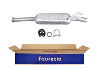 Middle silencer - Easy2Fit Kit - Set with mounting parts