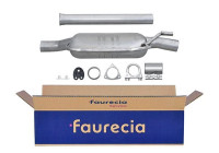 Middle silencer - Easy2Fit Kit - Set with mounting parts