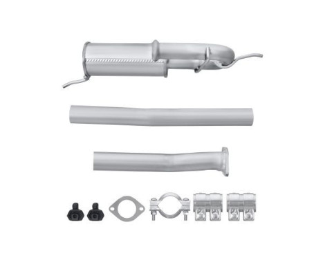 Middle silencer - Easy2Fit Kit - Set with mounting parts, Image 2