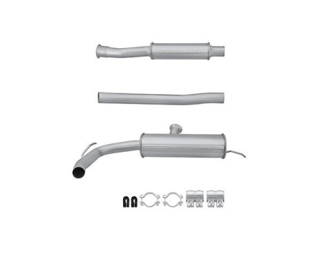 Middle silencer - Easy2Fit Kit - Set with mounting parts, Image 2