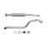 Middle silencer - Easy2Fit Kit - Set with mounting parts, Thumbnail 2
