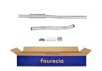 Middle silencer - Easy2Fit Kit - Set with mounting parts