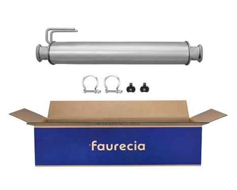 Middle silencer - Easy2Fit Kit - Set with mounting parts