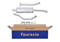 Middle silencer - Easy2Fit Kit - Set with mounting parts