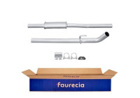 Middle silencer - Easy2Fit Kit - Set with mounting parts