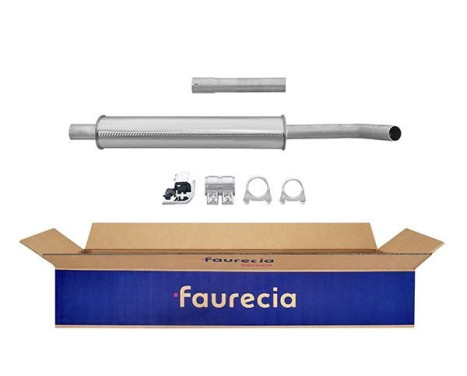 Middle silencer - Easy2Fit Kit - Set with mounting parts