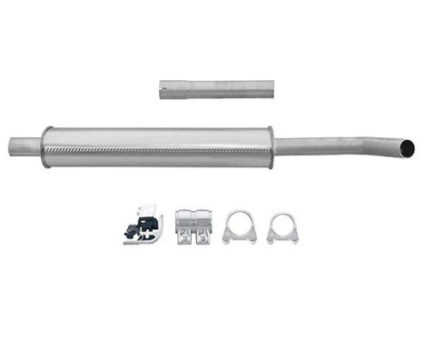 Middle silencer - Easy2Fit Kit - Set with mounting parts, Image 2