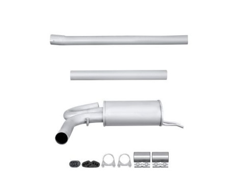 Middle silencer - Easy2Fit Kit - Set with mounting parts, Image 2