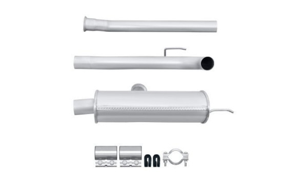 Middle silencer - Easy2Fit Kit - Set with mounting parts, Image 2