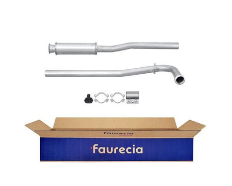 Middle silencer - Easy2Fit Kit - Set with mounting parts