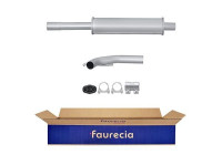 Middle silencer - Easy2Fit Kit - Set with mounting parts