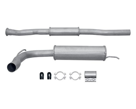 Middle silencer - Easy2Fit Kit - Set with mounting parts, Image 2