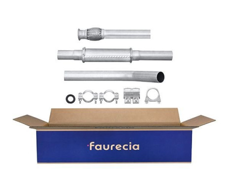 Middle silencer - Easy2Fit Kit - Set with mounting parts