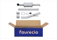 Middle silencer - Easy2Fit Kit - Set with mounting parts