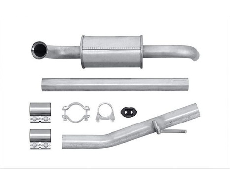 Middle silencer - Easy2Fit Kit - Set with mounting parts, Image 2