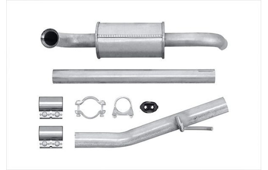 Middle silencer - Easy2Fit Kit - Set with mounting parts, Image 2