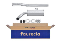 Middle silencer - Easy2Fit Kit - Set with mounting parts