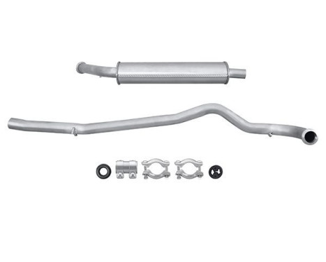 Middle silencer - Easy2Fit Kit - Set with mounting parts, Image 2