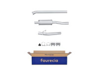 Middle silencer - Easy2Fit Kit - Set with mounting parts