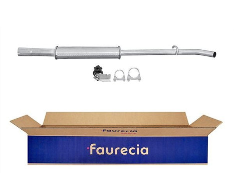 Middle silencer - Easy2Fit Kit - Set with mounting parts