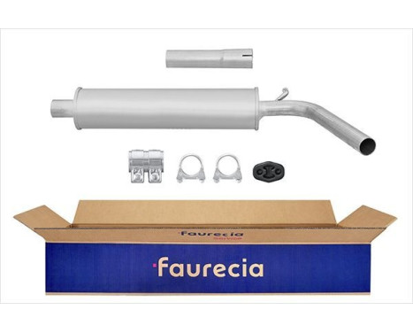 Middle silencer - Easy2Fit Kit - Set with mounting parts