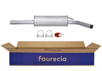 Middle silencer - Easy2Fit Kit - Set with mounting parts