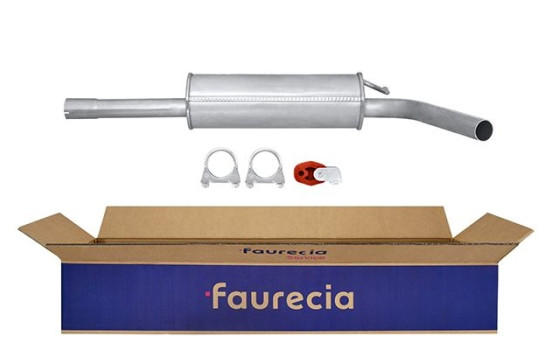Middle silencer - Easy2Fit Kit - Set with mounting parts