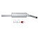 Middle silencer - Easy2Fit Kit - Set with mounting parts, Thumbnail 2