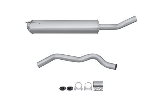 Middle silencer - Easy2Fit Kit - Set with mounting parts, Image 2