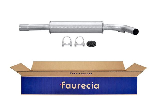 Middle silencer - Easy2Fit Kit - Set with mounting parts