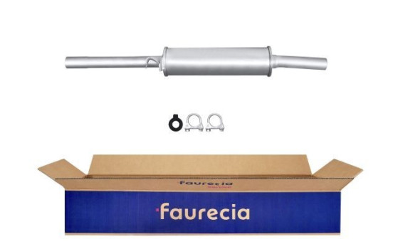 Middle silencer - Easy2Fit Kit - Set with mounting parts