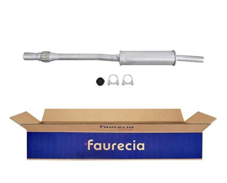 Middle silencer - Easy2Fit Kit - Set with mounting parts