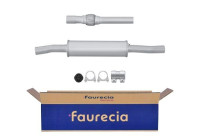 Middle silencer - Easy2Fit Kit - Set with mounting parts