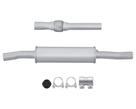 Middle silencer - Easy2Fit Kit - Set with mounting parts, Image 2