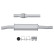 Middle silencer - Easy2Fit Kit - Set with mounting parts, Thumbnail 2