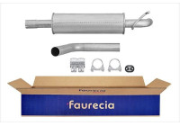 Middle silencer - Easy2Fit Kit - Set with mounting parts