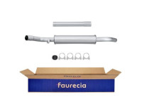 Middle silencer - Easy2Fit Kit - Set with mounting parts